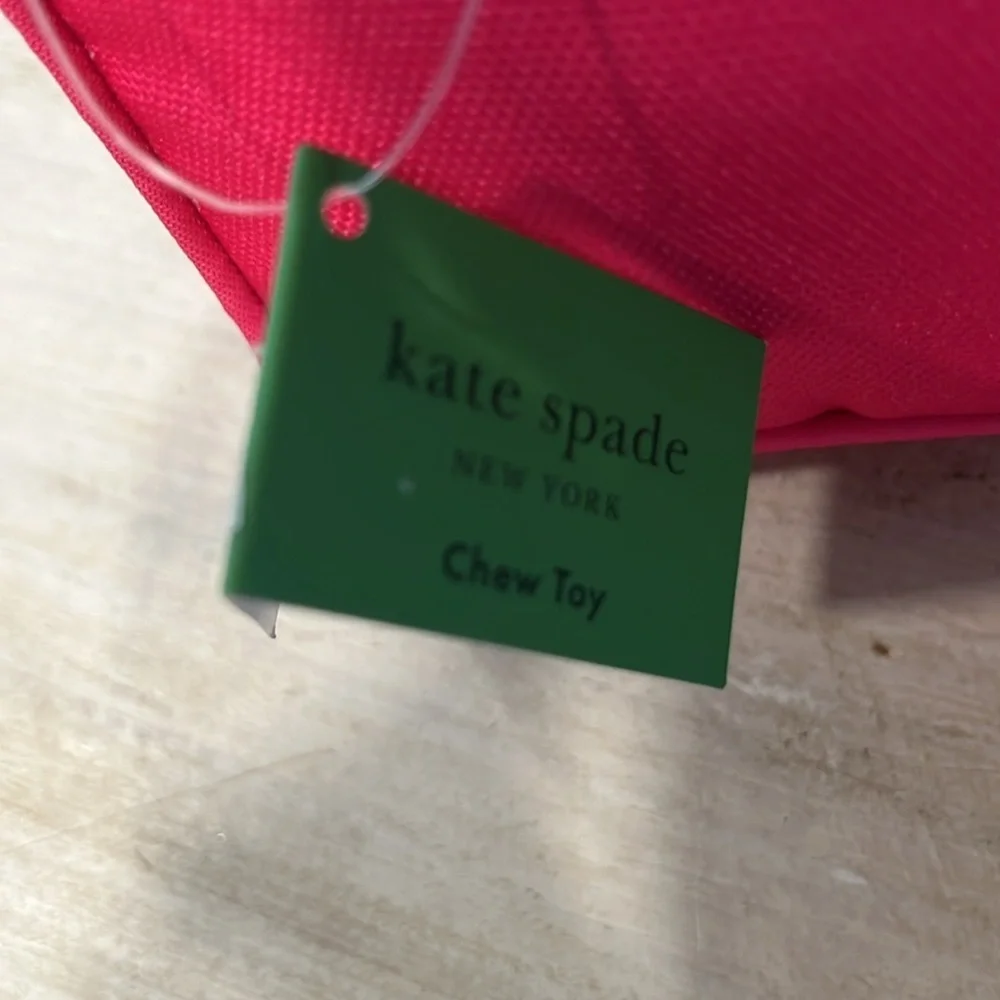 Kate Spade Chew Toy Pink Handbag